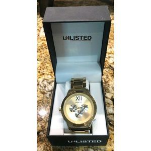 Kenneth Cole Unlisted Gold Stainless Steel Watch